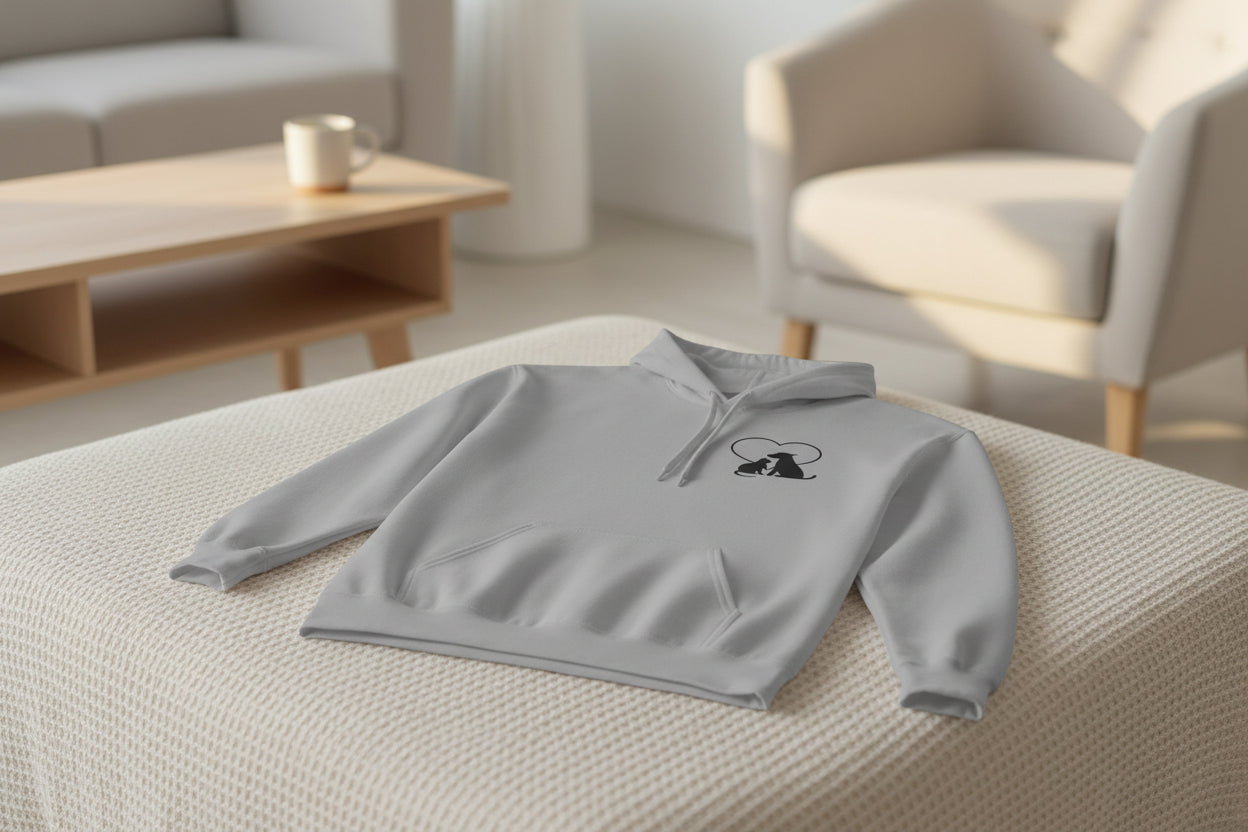Live, Love & Rescue Dogs Hoodie