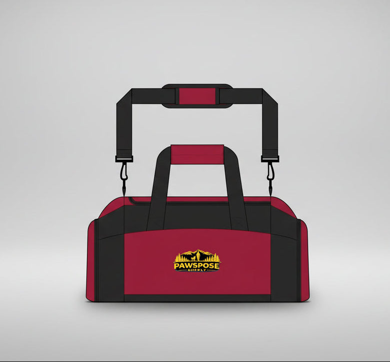 Pawspose Supply Adventure Duffel Bag | Gym, Travel & Dog Training Gear