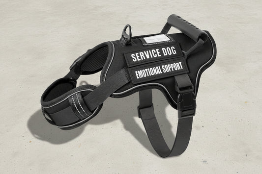 ProControl Tactical Dog Harness – Reflective, Adjustable, No-Pull with Handle