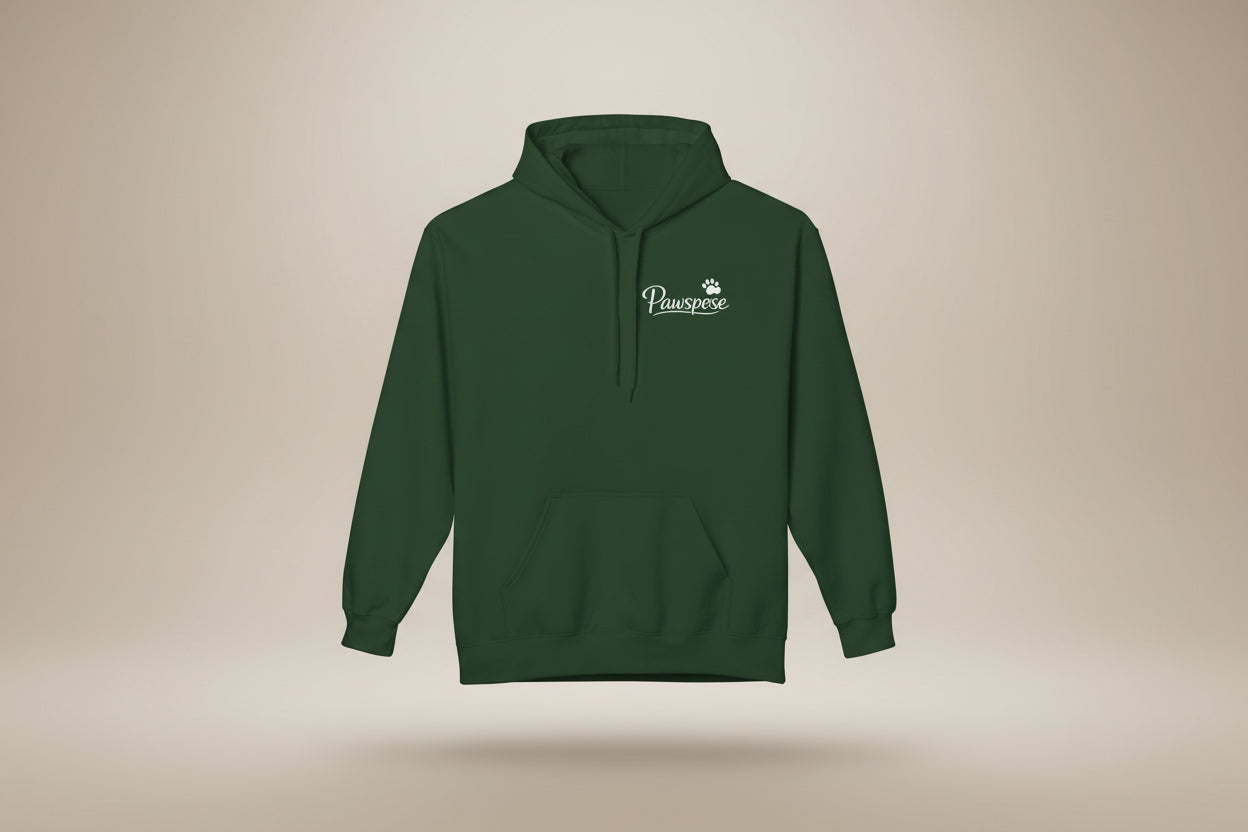 Rescue Is My Favorite Breed Unisex Midweight Fleece Hoodie