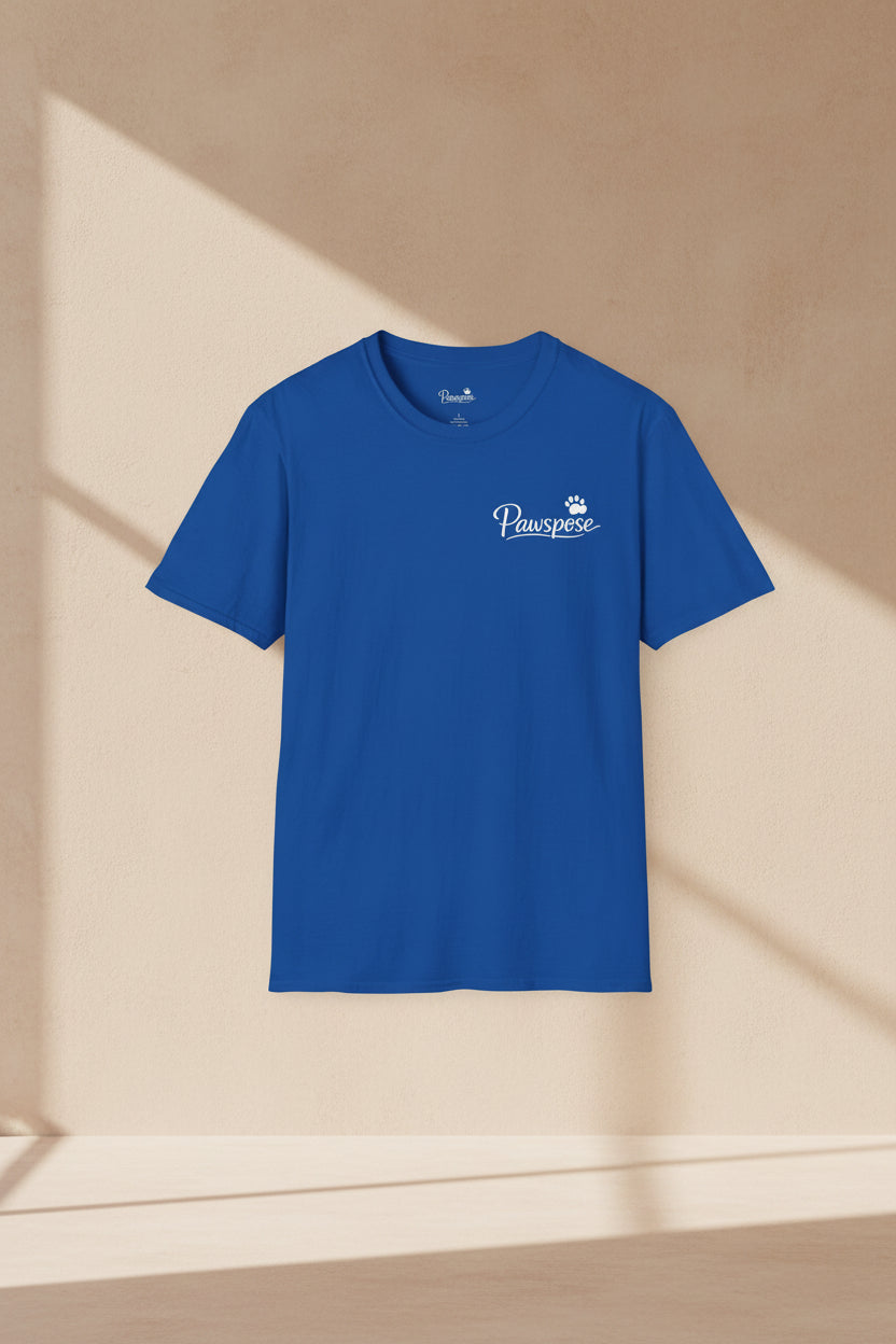 Rescue Is My Favorite Breed T-Shirt Rescue Dog Paw Tee