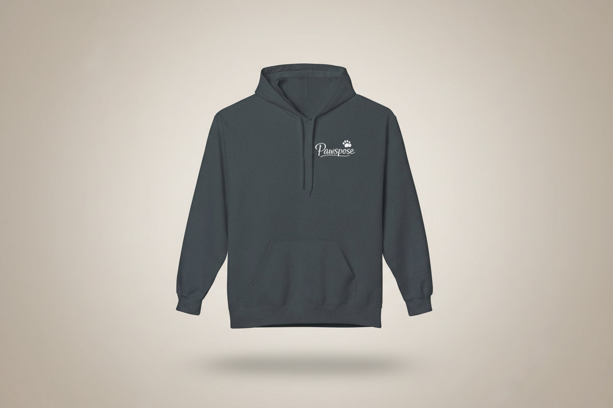 Rescue Is My Favorite Breed Unisex Midweight Fleece Hoodie