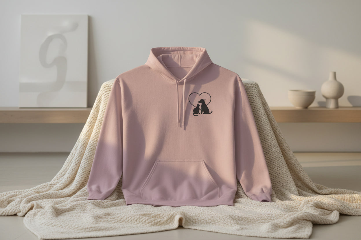 Live, Love & Rescue Dogs Hoodie