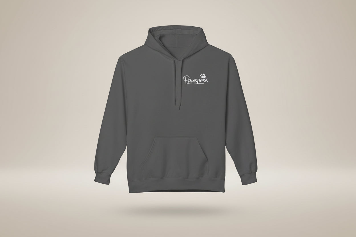 Rescue Is My Favorite Breed Unisex Midweight Fleece Hoodie