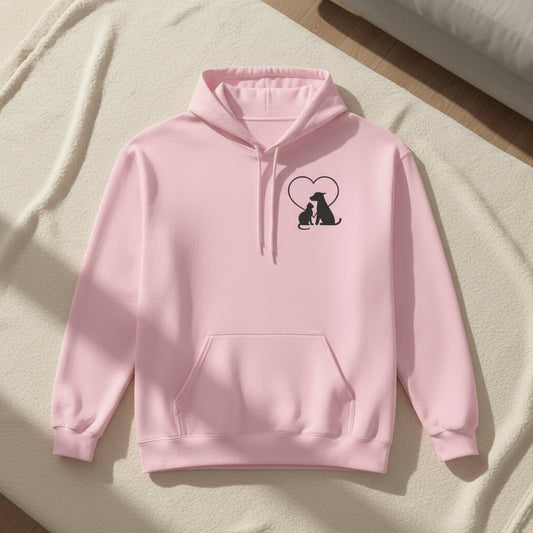 Live, Love & Rescue Dogs Hoodie