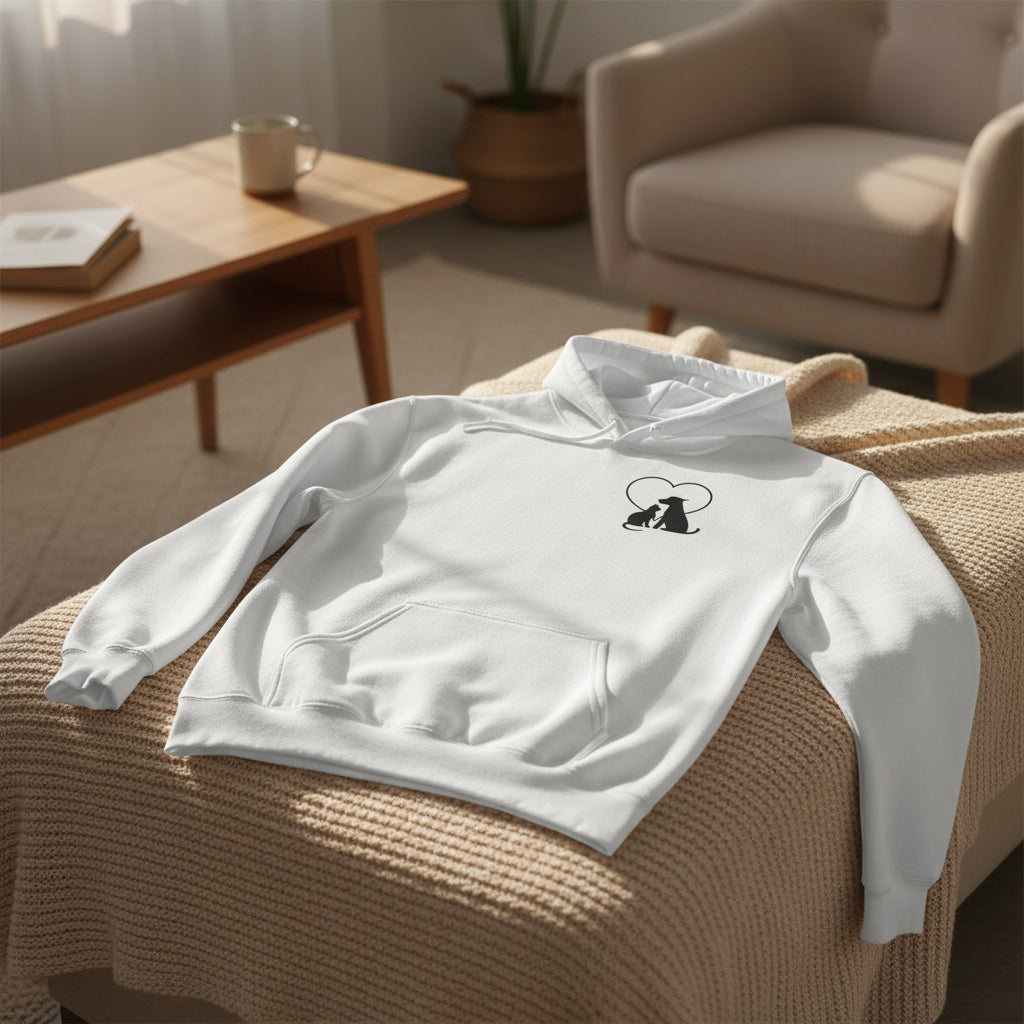 Live, Love & Rescue Dogs Hoodie