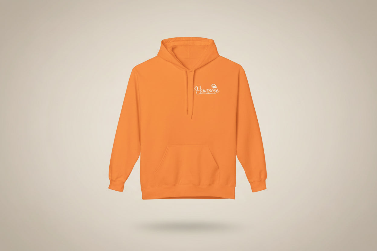 Rescue Is My Favorite Breed Unisex Midweight Fleece Hoodie