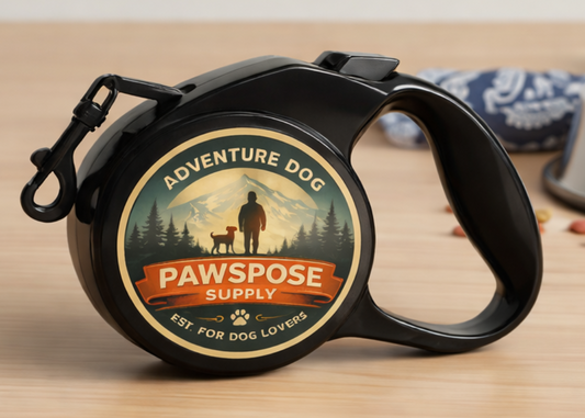 Adventure Dog Retractable Leash – 16.4 ft Durable Walking Leash