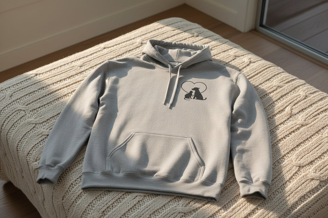 Live, Love & Rescue Dogs Hoodie