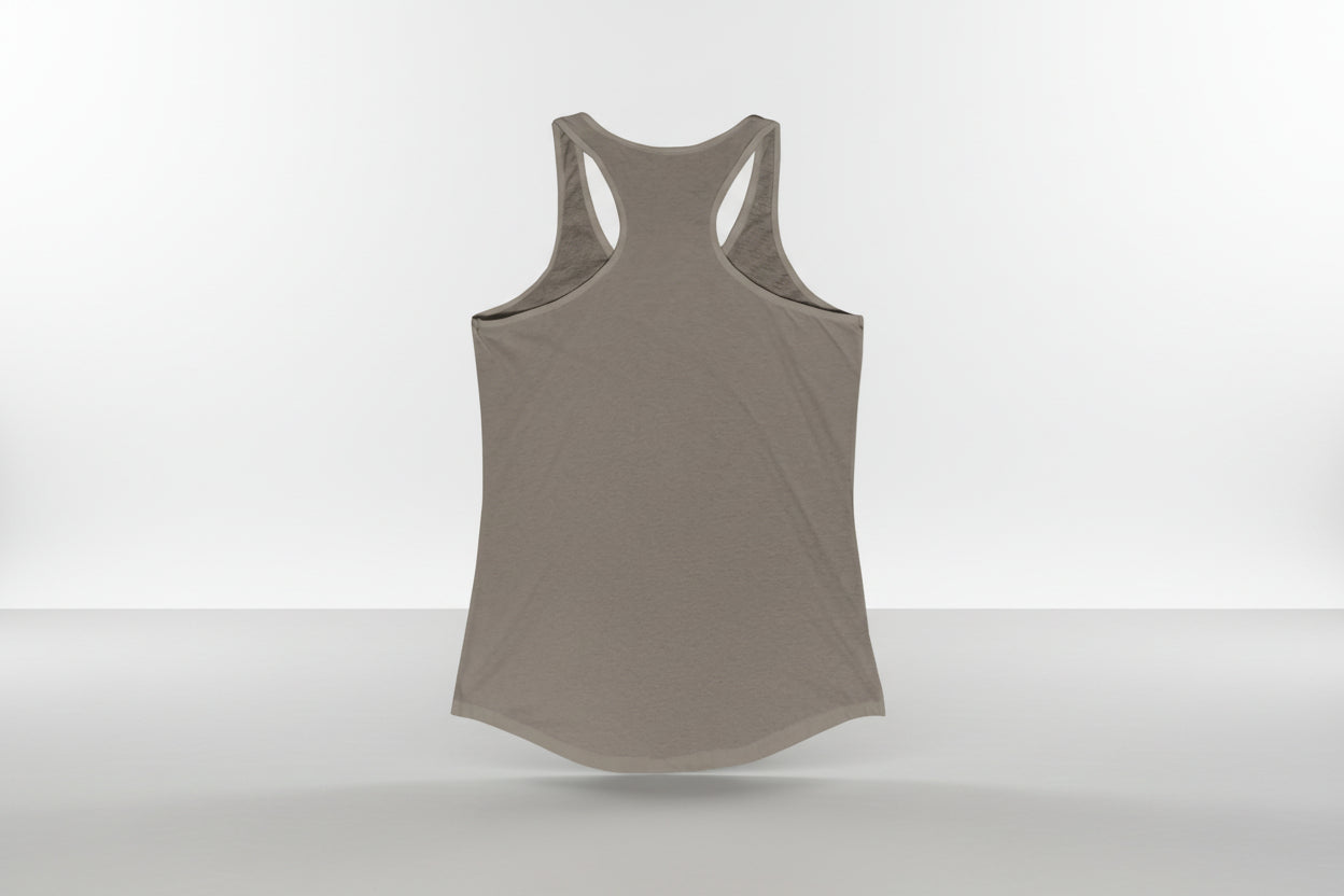 HOPE Hold On Pain Ends Women’s Racerback Tank Top | Inspirational Slim Fit Tank