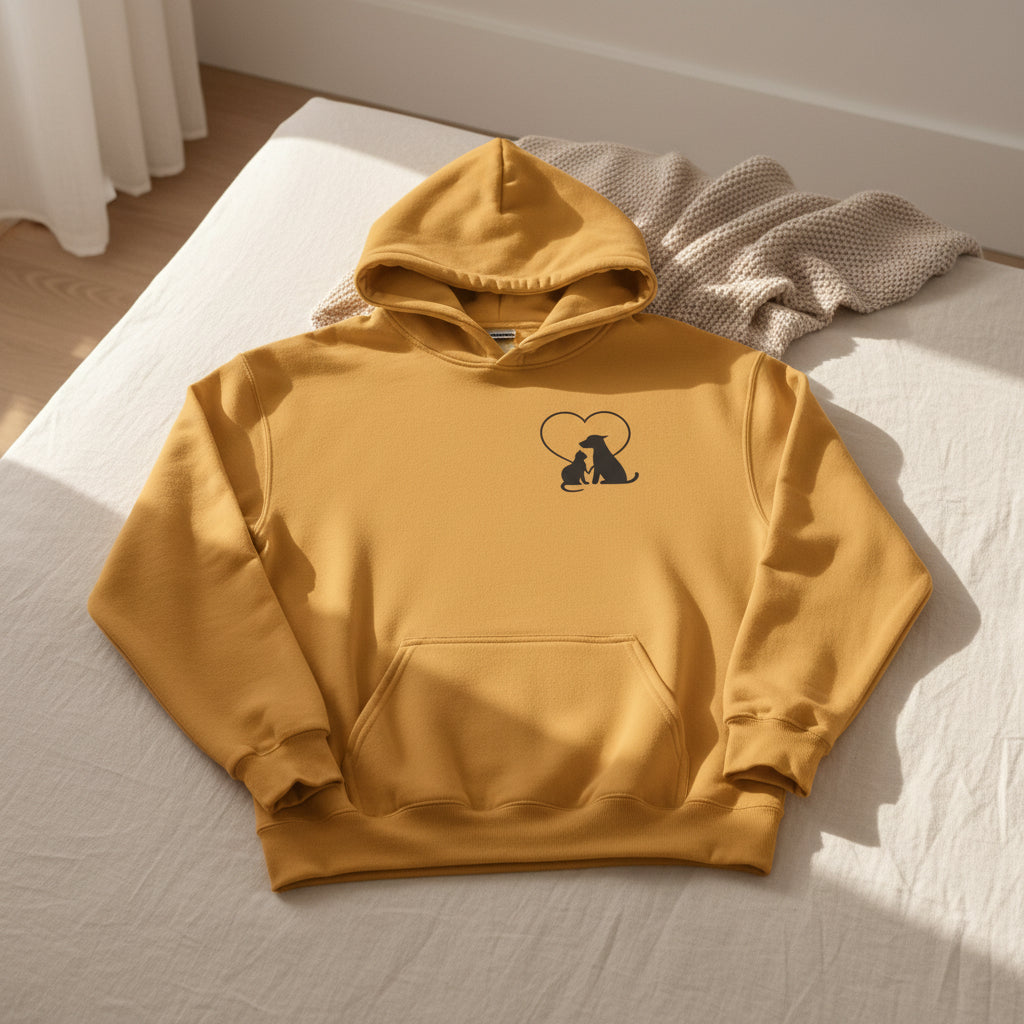 Live, Love & Rescue Dogs Hoodie