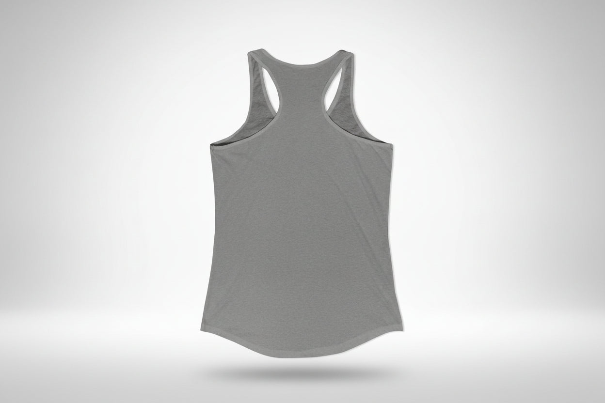 HOPE Hold On Pain Ends Women’s Racerback Tank Top | Inspirational Slim Fit Tank