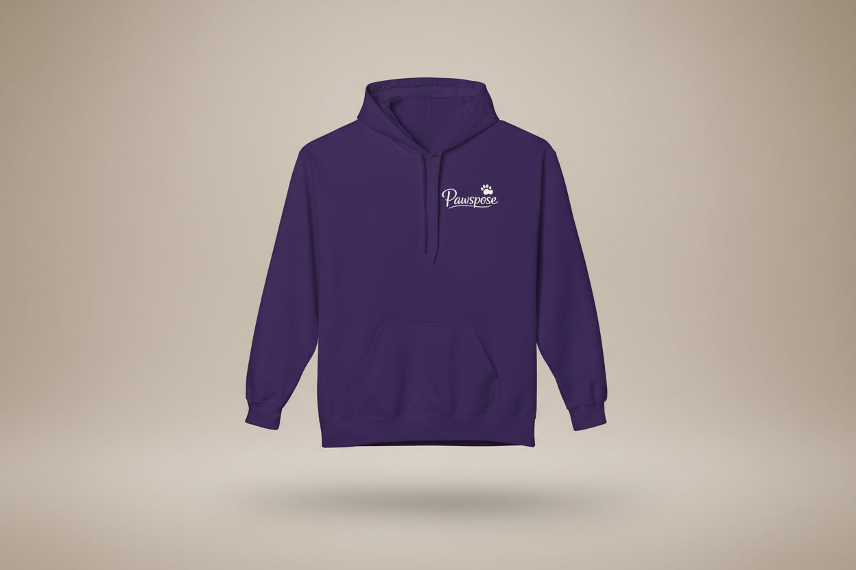 Rescue Is My Favorite Breed Unisex Midweight Fleece Hoodie