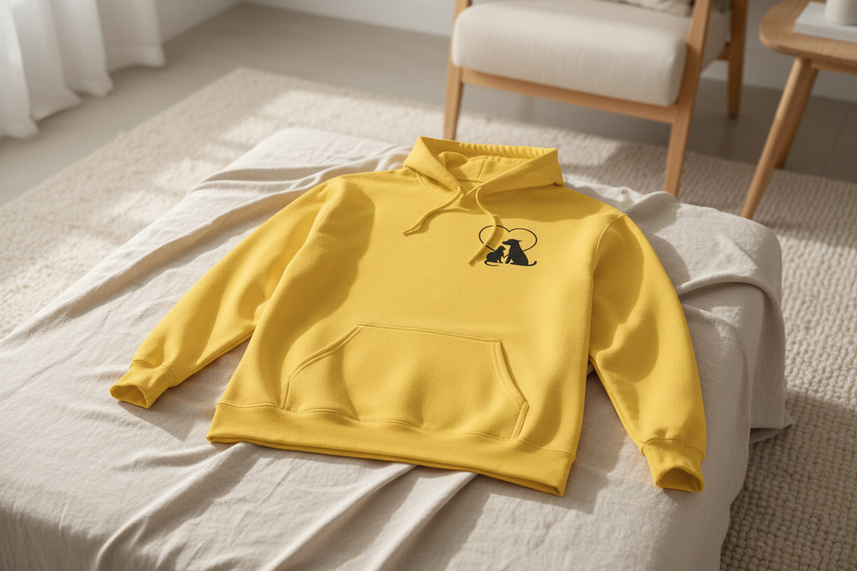 Live, Love & Rescue Dogs Hoodie