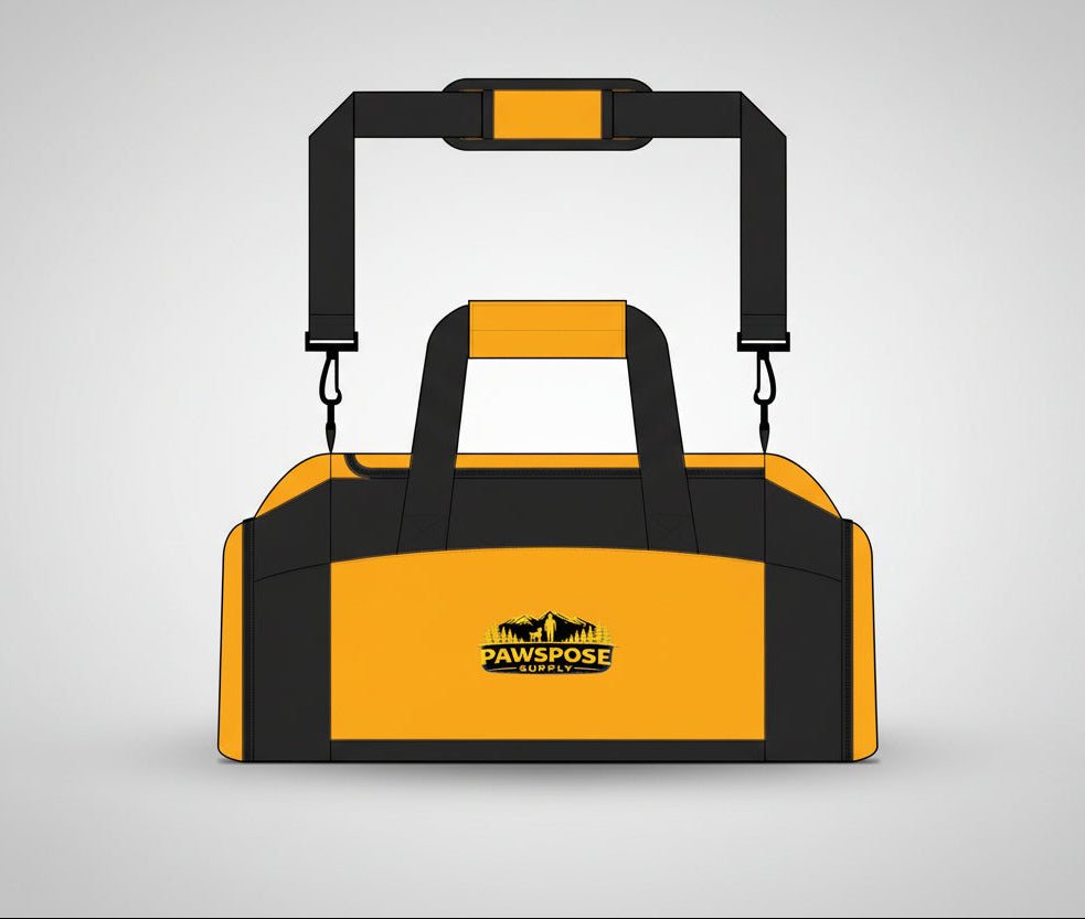 Pawspose Supply Adventure Duffel Bag | Gym, Travel & Dog Training Gear