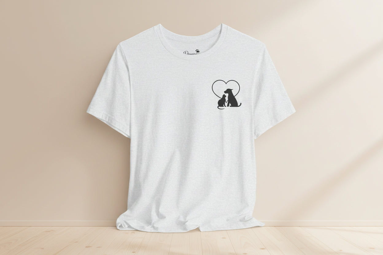 Rescue Dogs Tee "Live, Love & Rescue Dogs" Patriotic Dog Lover T-Shirt