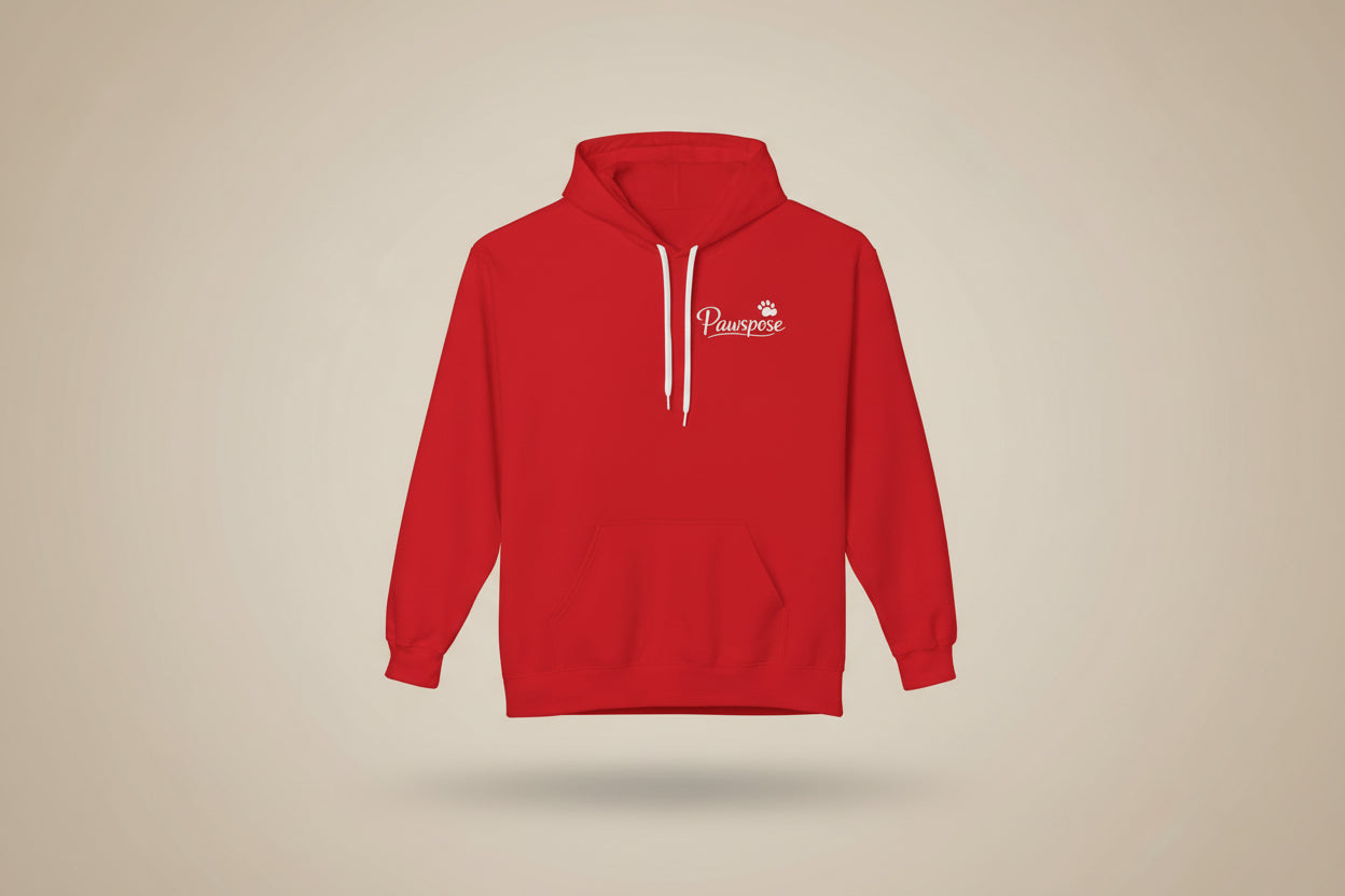 Rescue Is My Favorite Breed Unisex Midweight Fleece Hoodie