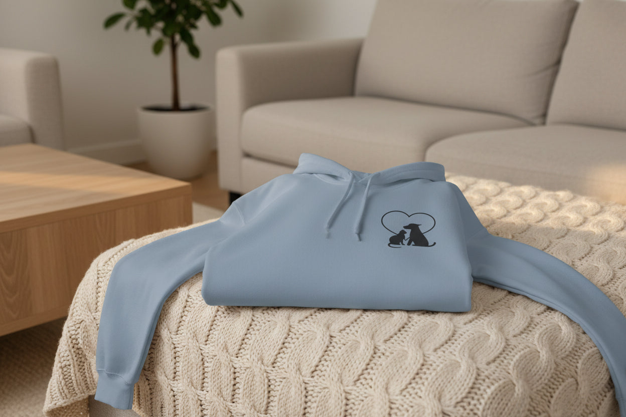 Live, Love & Rescue Dogs Hoodie