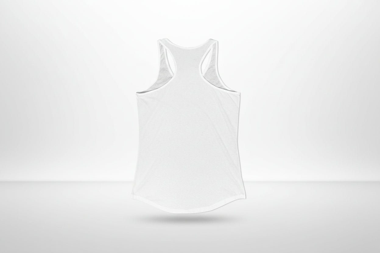 HOPE Hold On Pain Ends Women’s Racerback Tank Top | Inspirational Slim Fit Tank
