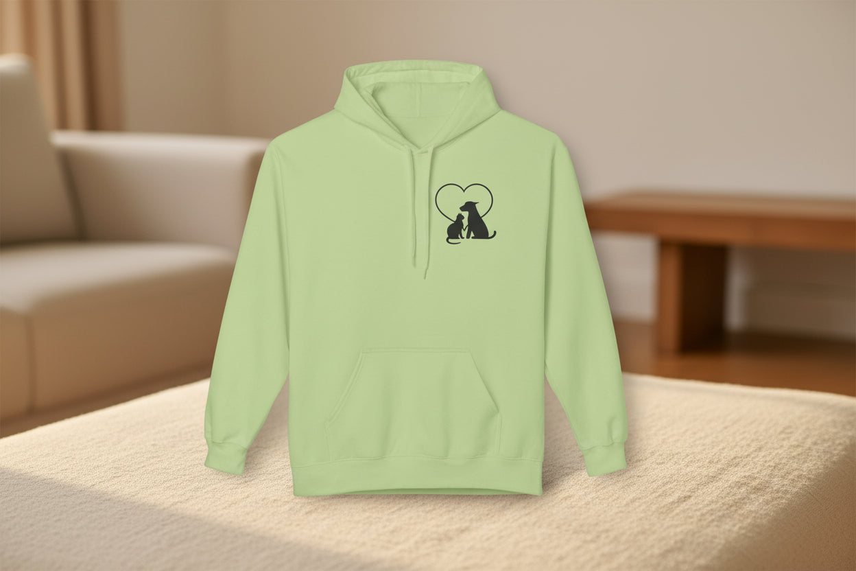 Live, Love & Rescue Dogs Hoodie