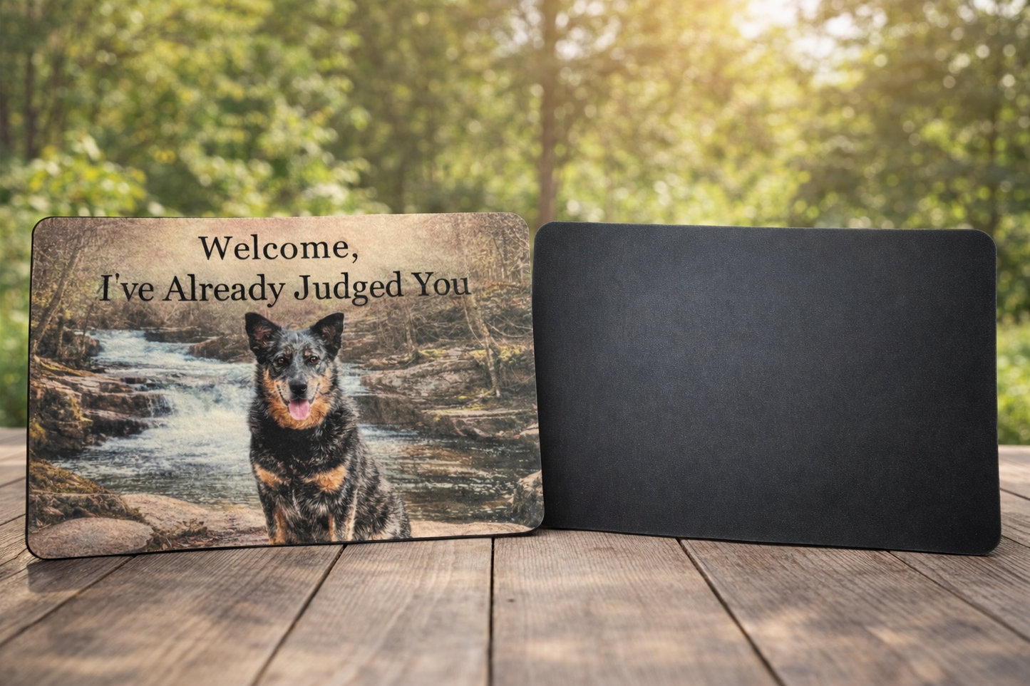 Custom Pet Photo Doormat, Personalized Dog or Cat Welcome Mat,