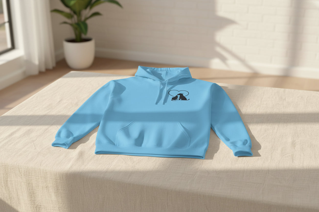 Live, Love & Rescue Dogs Hoodie