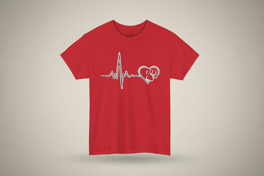 Heartbeat Paw Love Tee