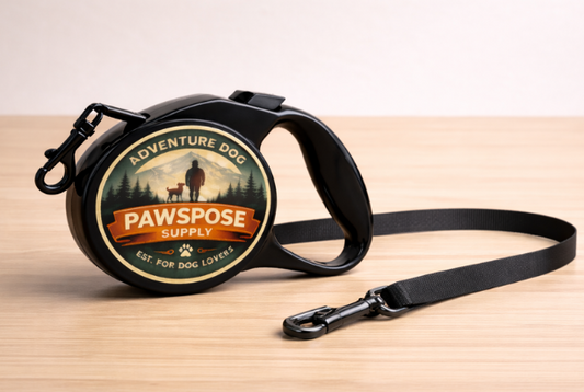 Adventure Dog Retractable Leash – 16.4 ft Durable Walking Leash