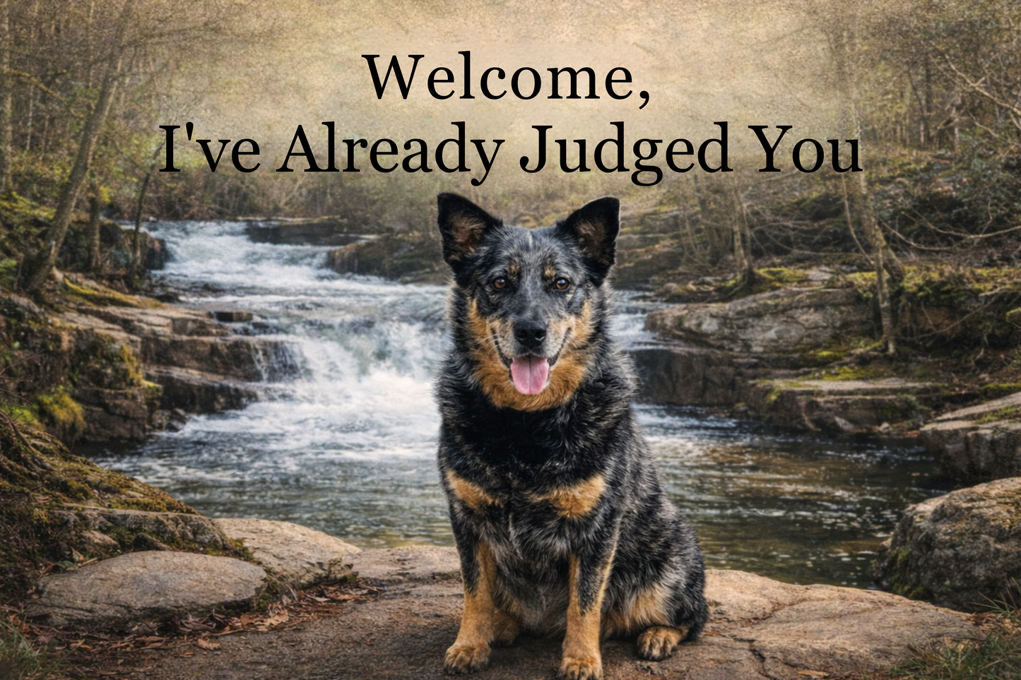 Custom Pet Photo Doormat, Personalized Dog or Cat Welcome Mat,